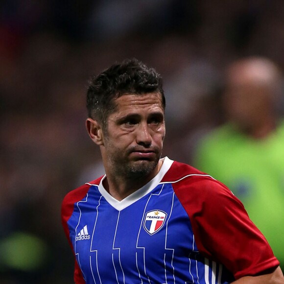 Bixente Lizarazu - Les Bleus de France98 se sont imposés (3-2) face à une sélection FIFA 98 pour le match des légendes pour l'anniversaire des 20 ans du sacre mondial à la U Arena à Nanterre, France, le 12 juin 2018. © Bestimage