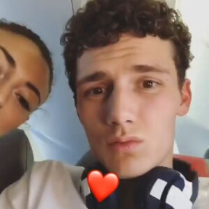 Rachel Legrain-Trapani part en vacances avec Benjamon Pavard. Instagram, le 22 juillet 2018.