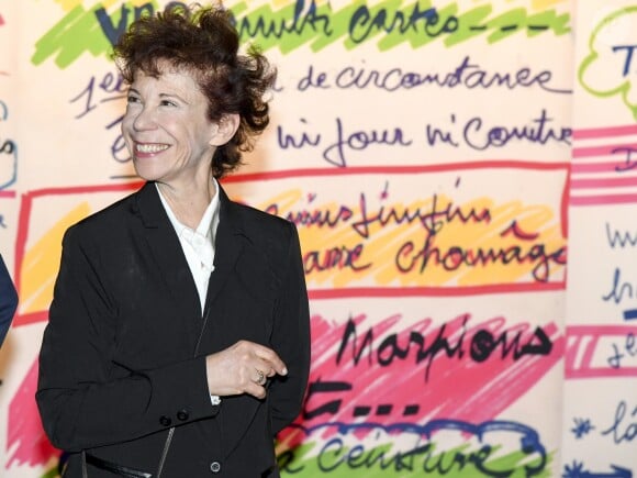 Véronique Colucci - Vernissage presse de l'exposition "Coluche" à l'Hôtel de Ville de Paris le 5 octobre 2016. © Pierre Perusseau/Bestimage