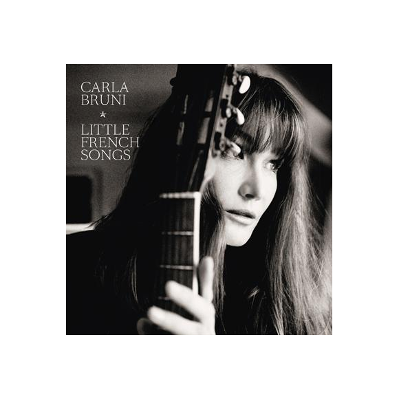 Pochette de l'album "Little French Songs" de Carla Bruni sorti en 2013. Photo capturée par Kate Barry.