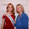 Exclusif - Maëva Coucke (Miss France 2018), Sylvie Tellier (Miss France 2002) Soirée Lancôme pour célébrer la nouvelle communication du parfum Iconique "La Vie est Belle" à l'hôtel Mona Bismarck à Paris le 12 septembre 2018. © Rachid Bellak / Bestimage