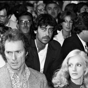 Clint Eastwood et Sondra Locke à Deauville en 1980