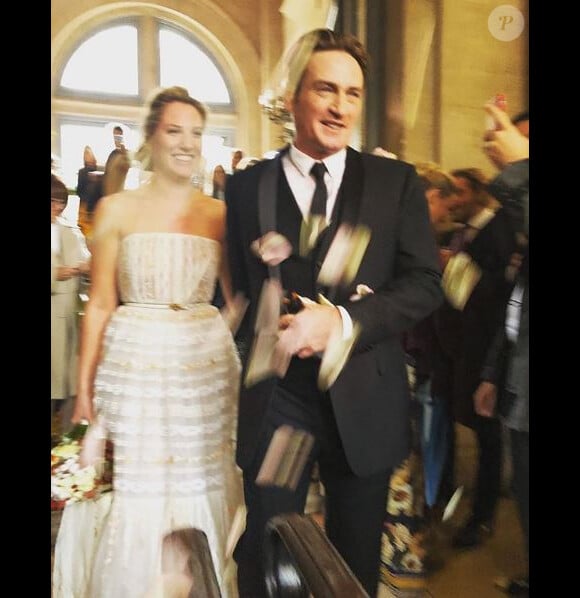Benoît Magimel et Margot se sont mariés à Paris, le 10 novembre 2018.