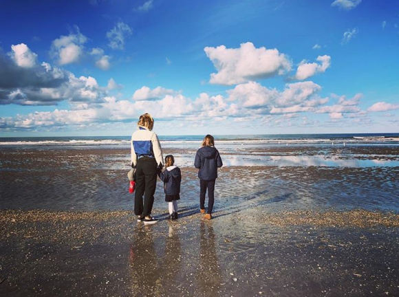 Daphné Bürki et ses filles Hedda et Suzanne - Instagram, 3 novembre 2018