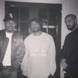 Chance The Rapper, Kanye West et Drake.