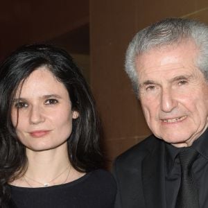 Salomé Lelouch et son père Claude Lelouch - Soirée bicentenaire des Caisses d'Epargne au Palais de Chaillot à Paris, France, le 21 mars 2018. © Coadic Guirec/Bestimage