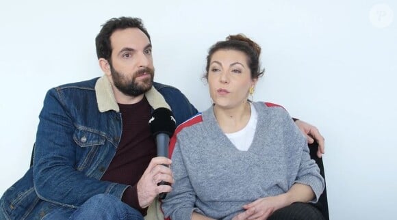 David Mora et Anne-Elisabeth Blateau de "Scènes de Ménages" se confient à "Purepeople", décembre 2018
