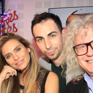 Exclusif - Clara Morgane, Jordan de Luxe, Pierre-Jean Chalençon - Emission "Le Show de Luxe" sur la Radio Voltage à Paris le 19 décembre 2018. © Philippe Baldini/Bestimage