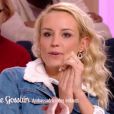 Elodie Gossuin, maman de deux paires de jumeaux, se livre sur sa deuxième grossesse sur le plateau de l'émission "Je t'aime, etc." (France 2) le 20 décembre 2018.