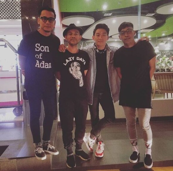 Le groupe indonésien Seventeen sur Instagram le 8 novembre 2018.