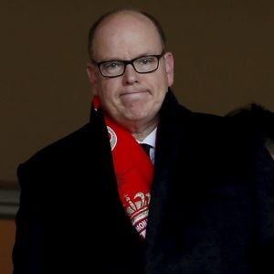 Le prince Albert II de Monaco était très déçu et dépité par la nouvelle défaite de l'AS Monaco contre Guingamp lors de la 19ème journée de ligue 1 au stade Louis II de Monaco le 22 décembre 2018. © Franz Chavaroche/Nice Matin/Bestimage