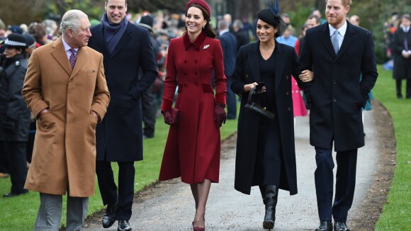 Meghan Markle et Kate Middleton complices : Les "Fab Four" réunis pour Noël
