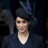 Meghan Markle, la duchesse de Sussex enceinte - La famille royale britannique se rend à la messe de Noël à l'église Sainte-Marie-Madeleine à Sandringham, le 25 décembre 2018.