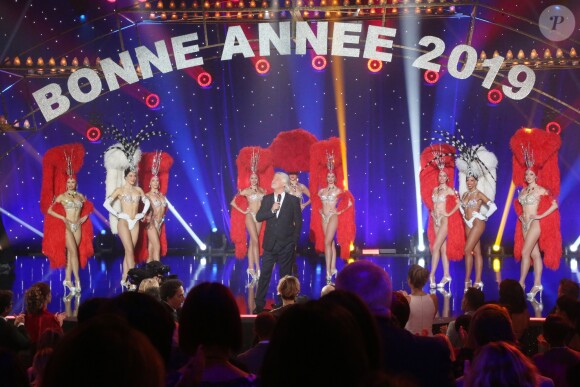 Exclusif - Patrick Sébastien - Enregistrement de l'émission "Le grand cabaret sur son 31" à La Plaine Saint-Denis le 30 octobre 2018. Diffusion le 31 décembre 2018 sur France 2. © Bahi / Bestimage