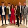 Zinédine Zidane en famille pour fêter Noël à Dubaï. Instagram, le 24 décembre 2018.
