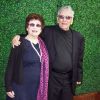 Amos Oz et sa femme Nily Zuckerman - Cérémonie des UCLA Israel Studies Awards à Beverly Hills, le 5 mai 2015.