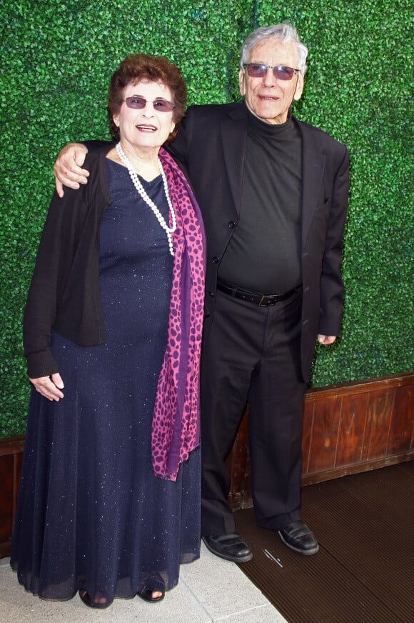 Amos Oz et sa femme Nily Zuckerman - Cérémonie des UCLA Israel Studies Awards à Beverly Hills, le 5 mai 2015.