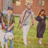 Taylor Hanson, son épouse Natalie et leurs cinq premiers enfants - août 2018.
