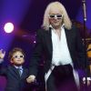 Michel Polnareff et son fils Louka - Jour 4 - Concert de Michel Polnareff à l'AccorHotels Arena de Paris le 11 mai 2016. © Coadic Guirec/Bestimage