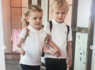 Jacques et Gabriella de Monaco craquants et heureux pour leur retour à l'école