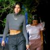 Exclusif - Kourtney Kardashian et sa soeur Kendall Jenner à Hollywood le 3 octobre 2018