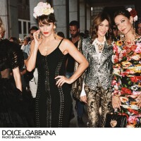 Carla Bruni : Top model canon pour Dolce & Gabbana, avec Monica Bellucci