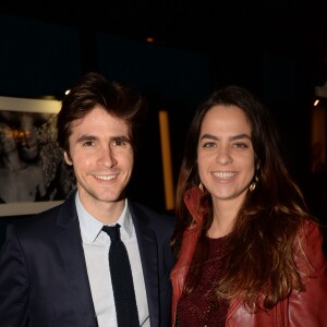 Exclusif - Anouchka Delon et son compagnon Julien Dereims - Vernissage de l'exposition "Les couples Mythiques - Amours sous les projecteurs" à l'hôtel Roch à Paris le 6 février 2018. © Rachid Bellak/Bestimage