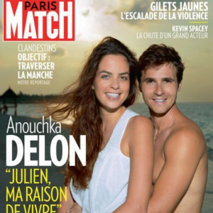 Couverture du magazine "Paris Match" en kiosque le 10 janvier 2018