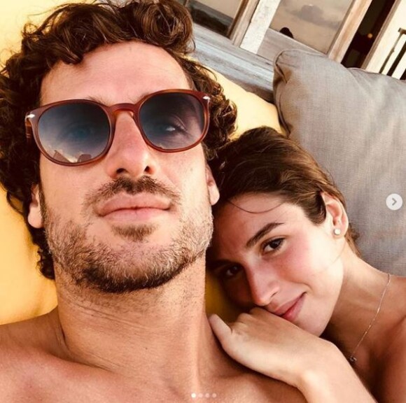 Feliciano Lopez et Sandra Gago posent sur Instagram le 10 novembre 2018.