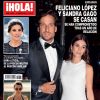 Le magazine espagnol "¡Hola!" annonce les fiançailles de Feliciano Lopez et Sandra Gago. Janvier 2019.