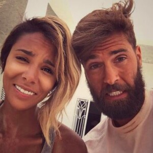 Shy'm et Benoît Paire posent ensemble sur Instagram le 30 avril 2017.