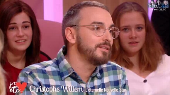 Christophe Willem invité dans "Je t'aime etc", sur France 2, lundi 14 janvier 2019