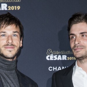 Gaspard Ulliel et Roman Kolinka (Révélations César 2019 – Comédien dans Maya) - Soirée des révélations des César 2019 au Petit Palais à Paris, France, le 14 janvier 2019. © Olivier Borde/Bestimage  Celebs attending the 'Cesar - Revelations 2019' Party held at Le Petit Palais in Paris, France on January 14, 2019.14/01/2019 - Paris