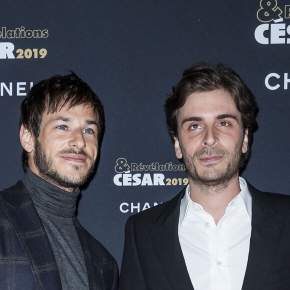 Gaspard Ulliel et Roman Kolinka (Révélations César 2019 – Comédien dans Maya) - Soirée des révélations des César 2019 au Petit Palais à Paris, France, le 14 janvier 2019. © Olivier Borde/Bestimage  Celebs attending the 'Cesar - Revelations 2019' Party held at Le Petit Palais in Paris, France on January 14, 2019.14/01/2019 - Paris