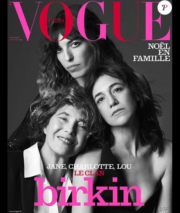Couverture du magazine "Vogue Paris" en kiosque le 6 décembre 2018.