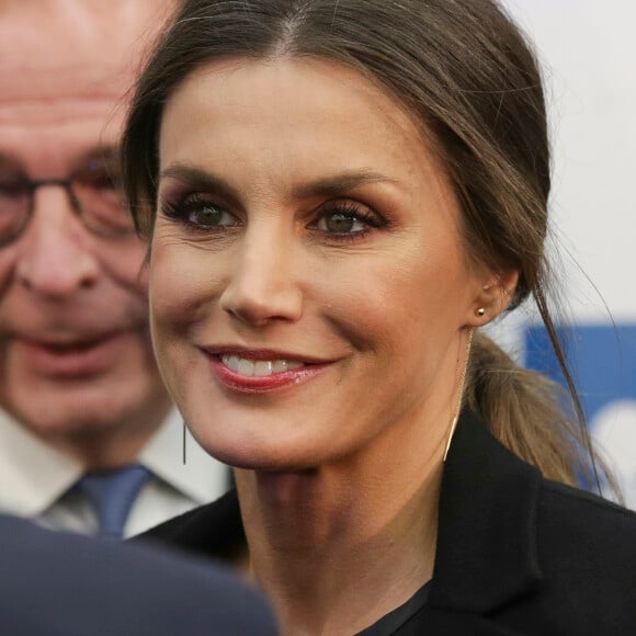 La reine Letizia d'Espagne lors du 20e anniversaire du journal La Razon le 5 novembre 2018 à Madrid.
