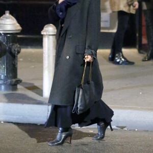 Exclusif - Ashley Olsen et son compagnon Louis Eisner lors d'une sortie nocturne à New York le 13 janvier 2019.