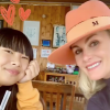 Laeticia Hallyday en tête à tête avec sa fille Jade à Los Angeles, janvier 2019.