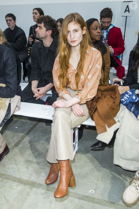 Agathe Bonitzer - Défilé de mode Acne Studios, collection prêt-à-porter automne-hiver 2019-20 à Paris, le 20 janvier 2019. © Olivier Borde / Bestimage