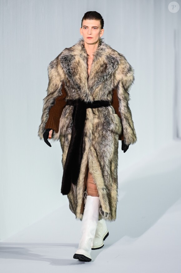Défilé de mode Acne Studios, collection prêt-à-porter automne-hiver 2019-20 à Paris, le 20 janvier 2019.