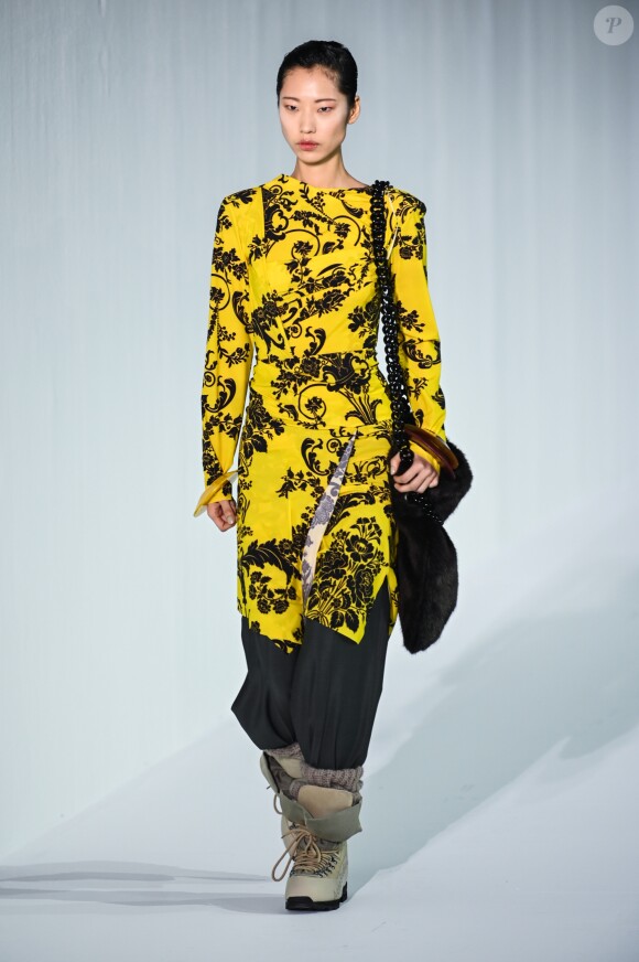 Défilé de mode Acne Studios, collection prêt-à-porter automne-hiver 2019-20 à Paris, le 20 janvier 2019.