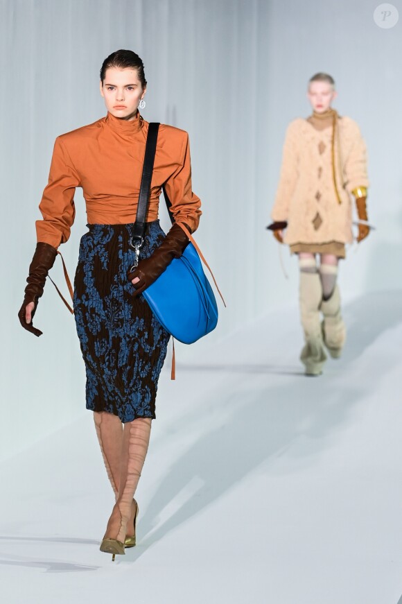 Défilé de mode Acne Studios, collection prêt-à-porter automne-hiver 2019-20 à Paris, le 20 janvier 2019.