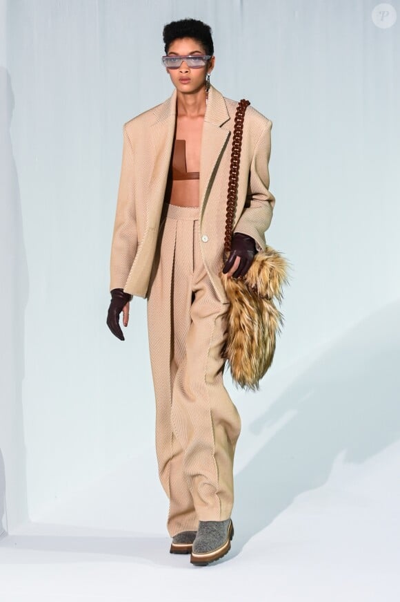 Défilé de mode Acne Studios, collection prêt-à-porter automne-hiver 2019-20 à Paris, le 20 janvier 2019.