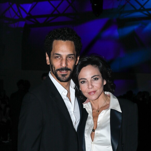 Tomer Sisley et sa femme Sandra Sisley - People au défilé de mode Paul Smith collection Automne/Hiver 2019-20 lors de la fashion week Homme à Paris, le 20 janvier 2019. © Veeren/CVS/Bestimage