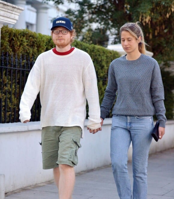 Ed Sheeran et sa femme Cherry Seaborn.