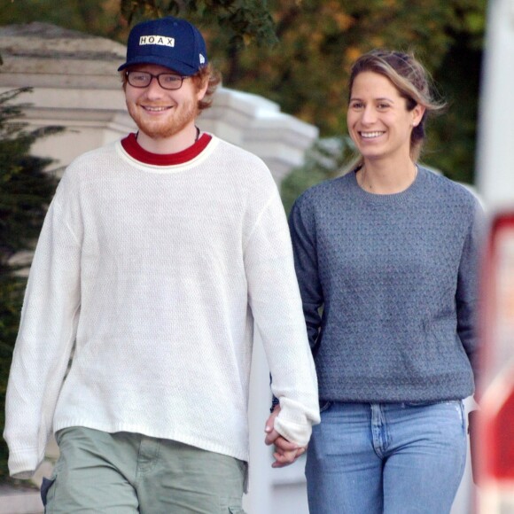 Ed Sheeran et sa femme Cherry Seaborn.
