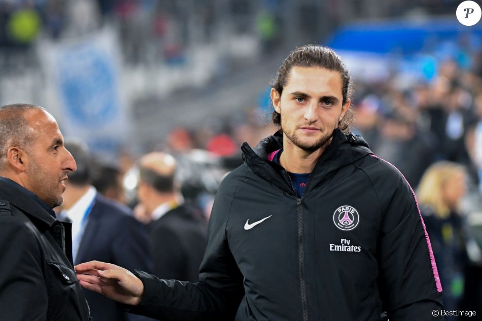 Adrien Rabiot lors du match de football de ligue 1 opposant le Paris ...