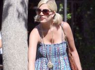 Tori Spelling : elle s'affiche en maillot de bain avec un sandwich pour faire taire les rumeurs d'anorexie ! Pourtant... constatez !