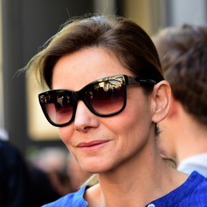 Clotilde Courau lors du Festival Lumière 2018 au théâtre Comédie Odéon à Lyon, France, le 16 octobre 2018.