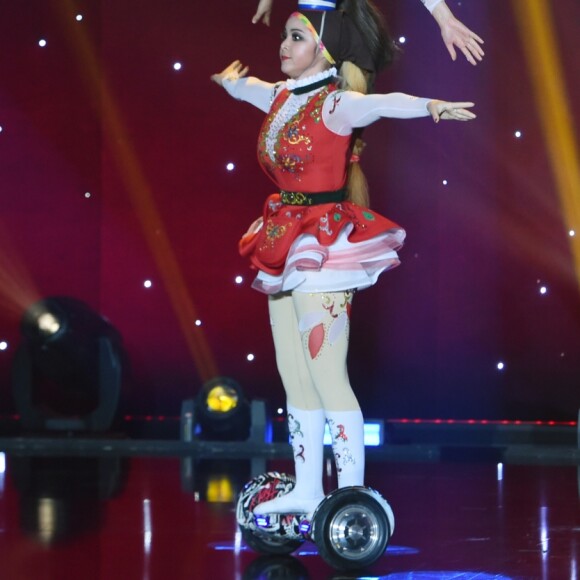 Exclusif - Yaliang Wang - Enregistrement de l'émission "Le plus grand cabaret du monde" présentée par P.Sébastien et diffusée le 9 février 2019 sur France 2. Le 9 octobre 2018 © Giancarlo Gorassini / Bestimage